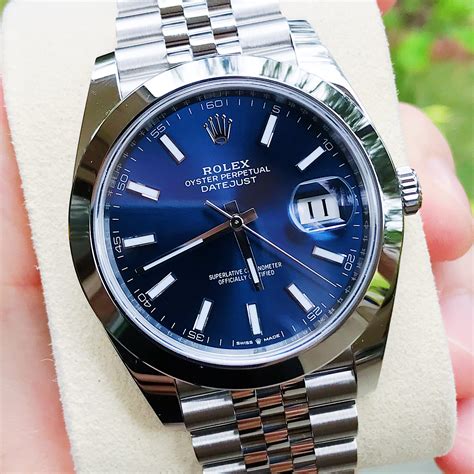 2020 ROLEX DATEJUST 126300 藍面 簡單開 